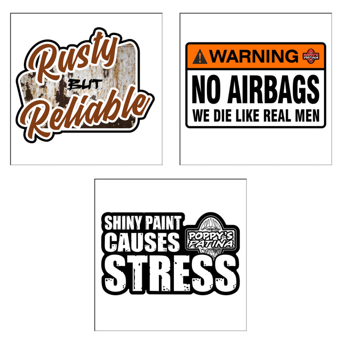 Decal Pack #1 (3 pack)
