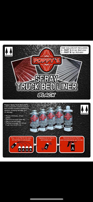 Spray Truck Bed Liner (Black)