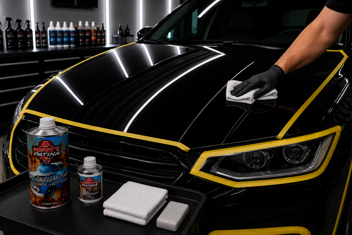 Wipe-On Clear Coat Application Instructions — Poppy's Patina