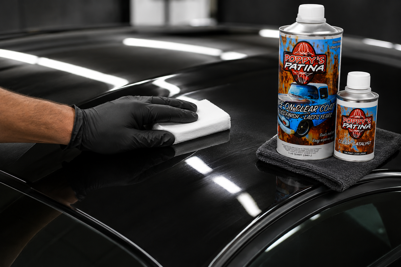Wipe-On Clear Coat Application Instructions — Poppy's Patina
