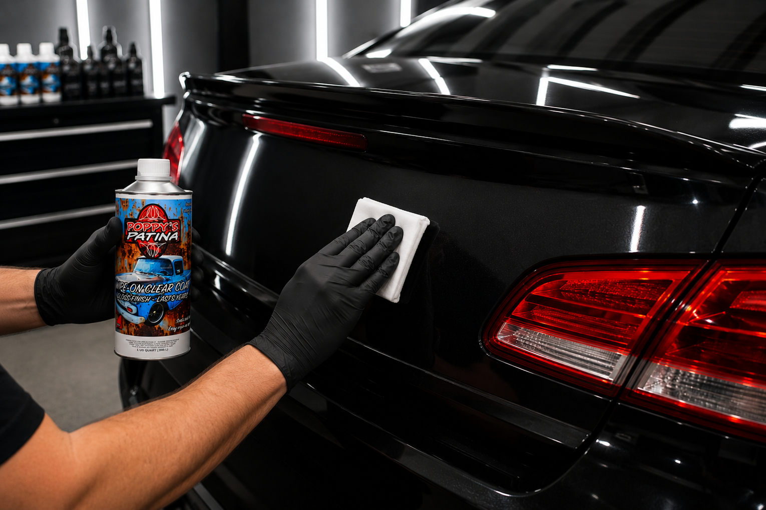 Wipe-On Clear Coat Application Instructions — Poppy's Patina