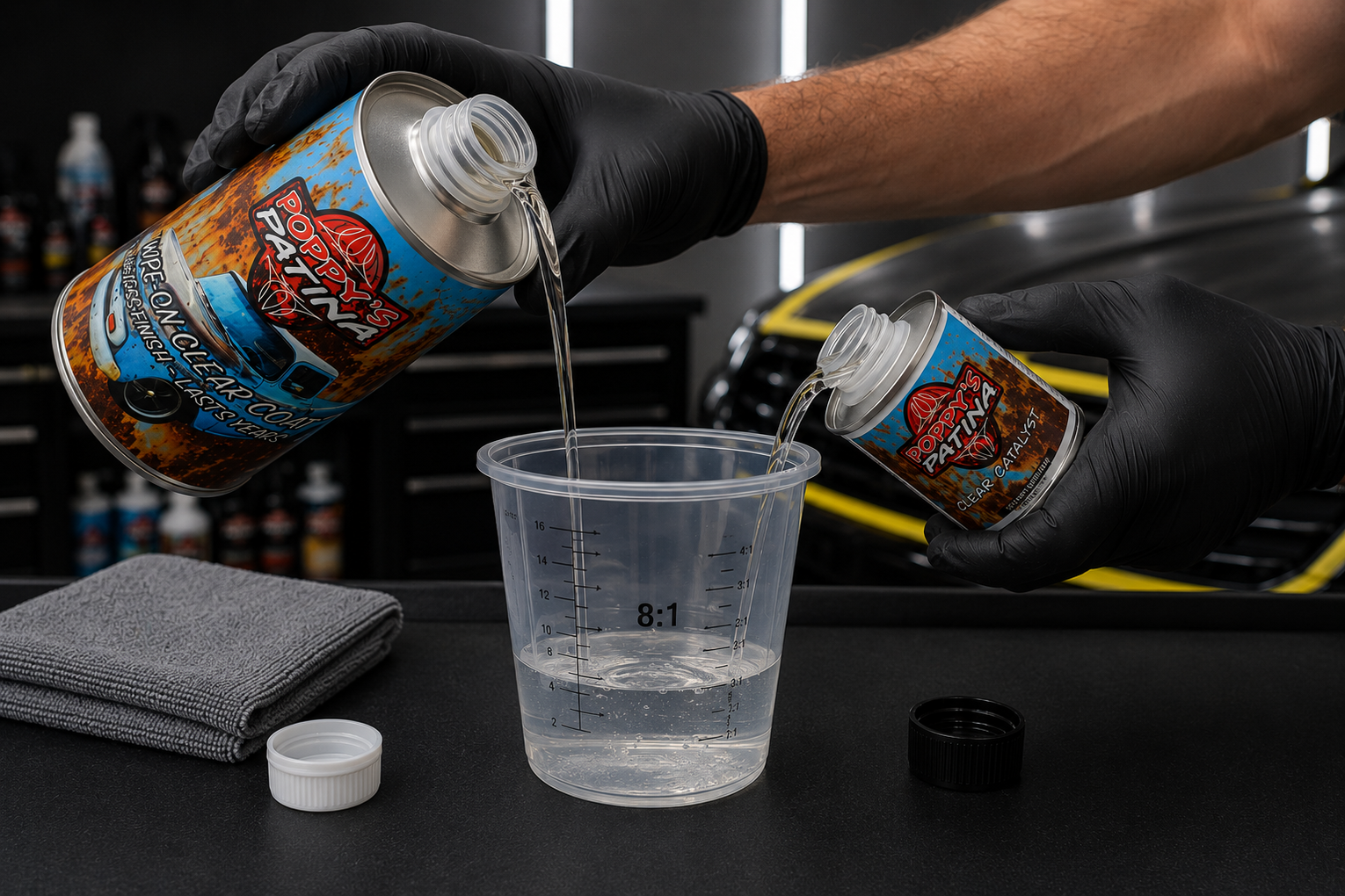 Wipe-On Clear Coat Application Instructions — Poppy's Patina