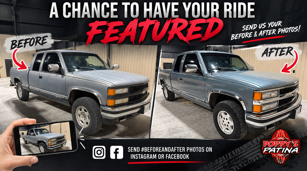 A chance to have your ride featured