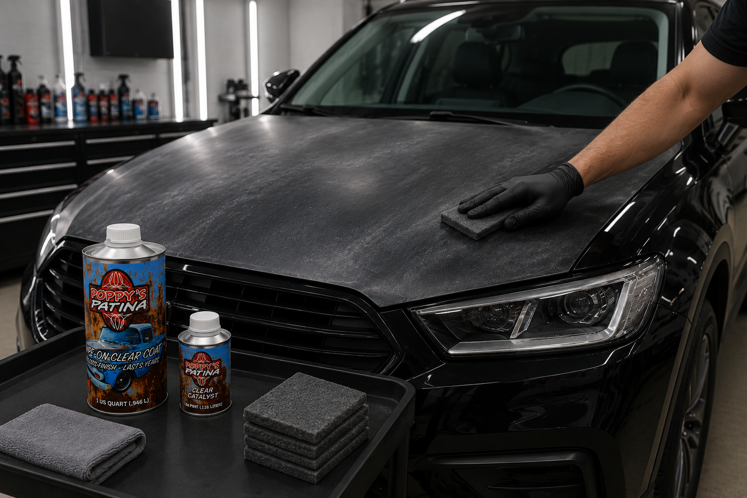 Wipe-On Clear Coat Application Instructions — Poppy's Patina