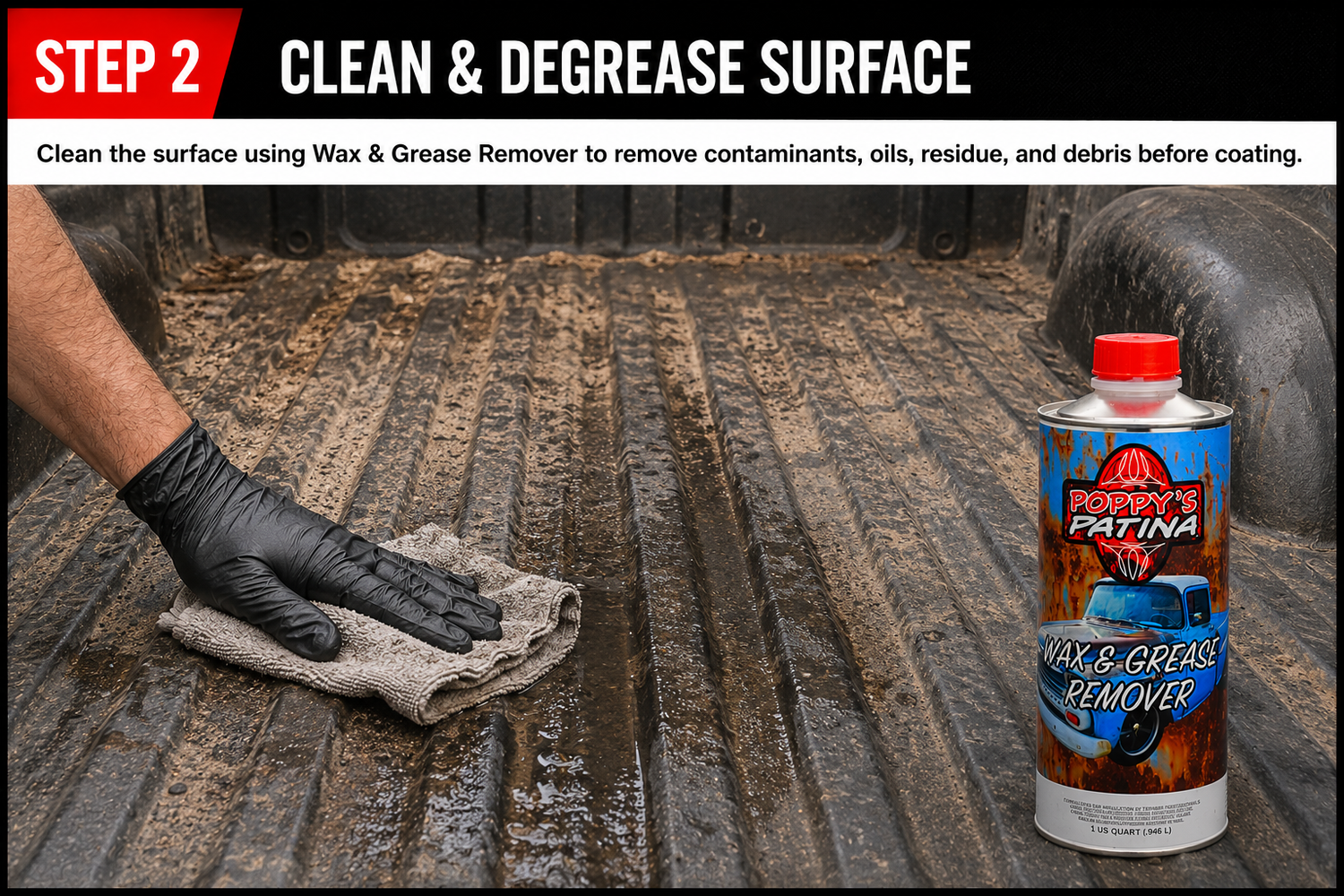 Clean & Degrease Surface