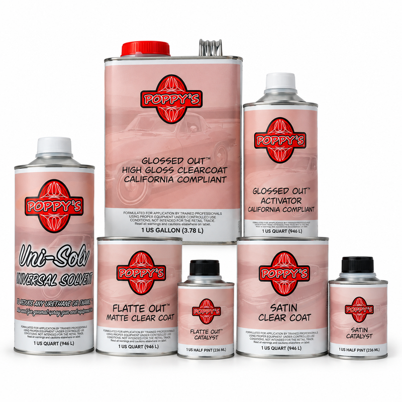 Spray-On Clear Coats