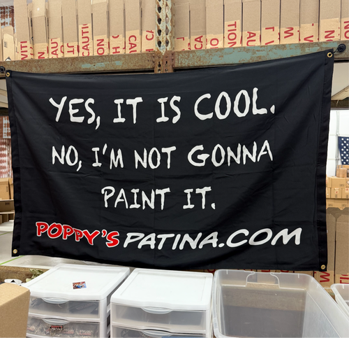 “Yes, It Is Cool” Double-Sided Shop Flag