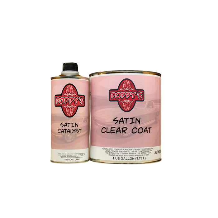 “Satin" Clear Coat (1.25 gal) Kit (Spray On)