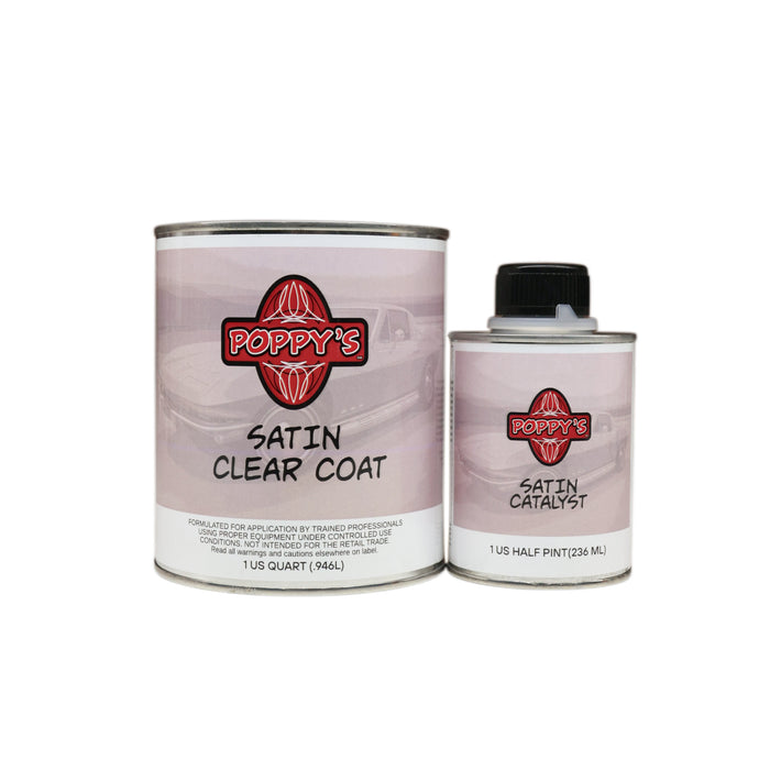 “Satin" Clear Coat (1.25 gal) Kit (Spray On)