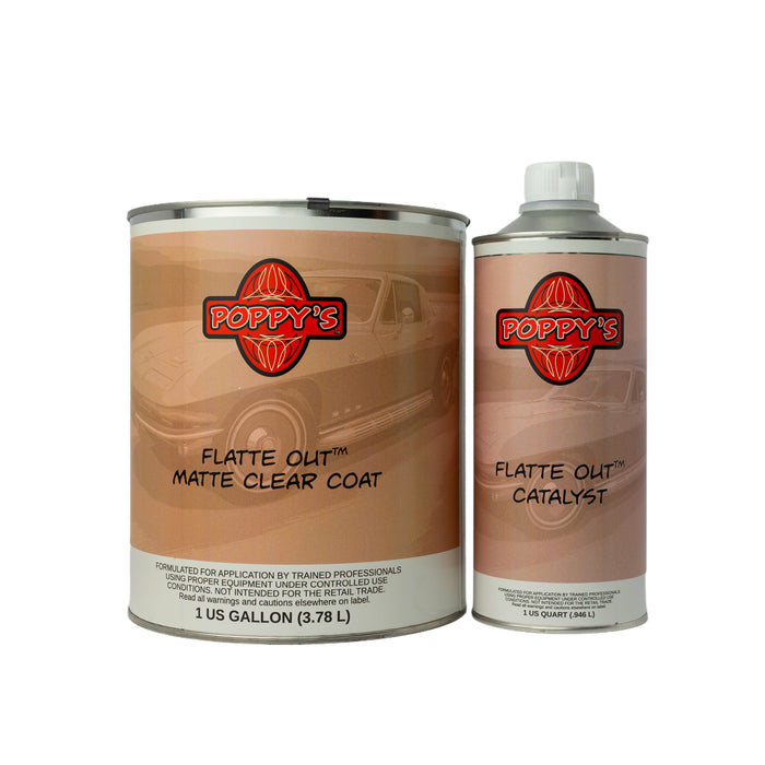 "Flatte Out" Clear Coat (1.25 gal) Kit (Spray On)