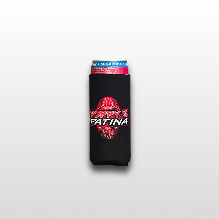 Poppy’s Patina Magnetic Koozie – Skinny Can