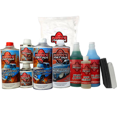 Satin Wipe-On Clear Kit