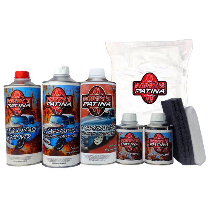 Satin Wipe-On Clear Kit