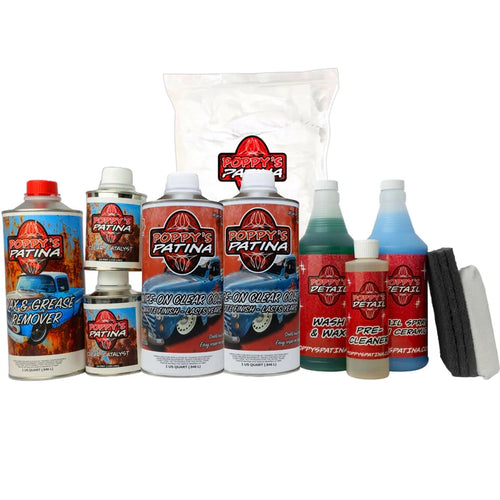 Satin Wipe-On Clear Kit