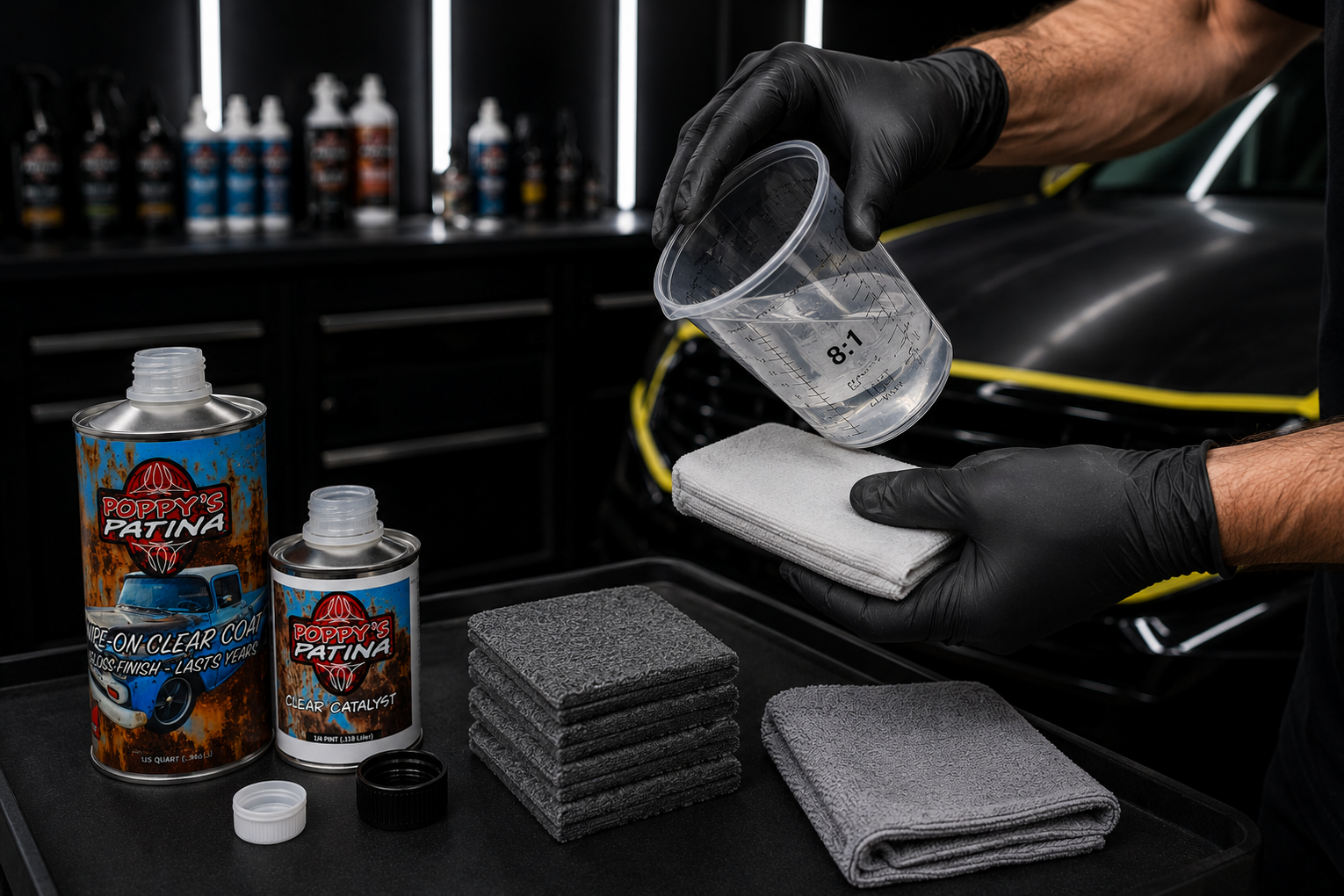 Wipe-On Clear Coat Application Instructions — Poppy's Patina