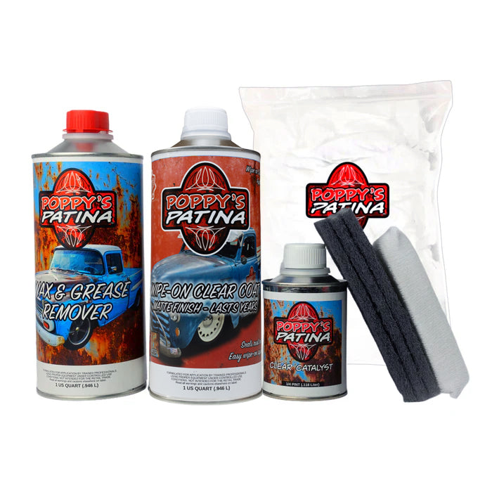 Matte Wipe-On Clear Coat