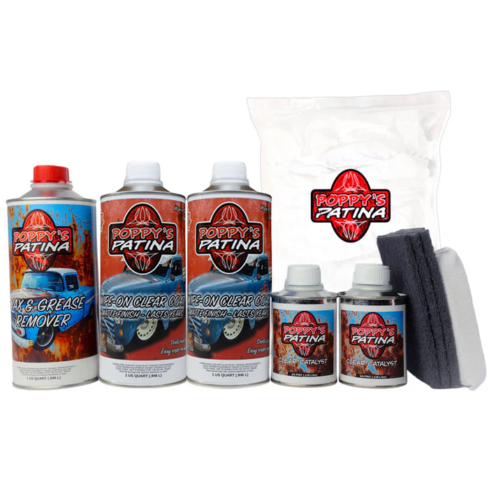 Matte Wipe-On Clear Coat