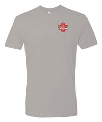 Poppy’s Patina Logo – Gravel Grey T-Shirt