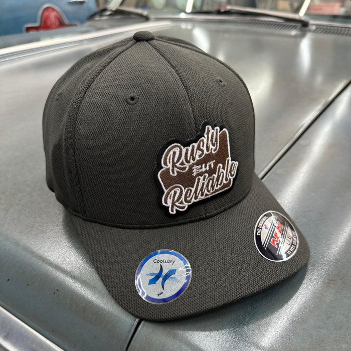 Rusty But Reliable (FlexFit Hat) Gray