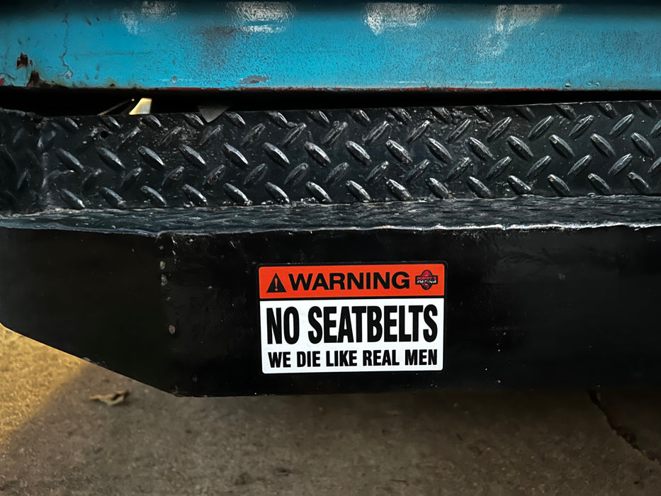 Seatbelts - Sticker