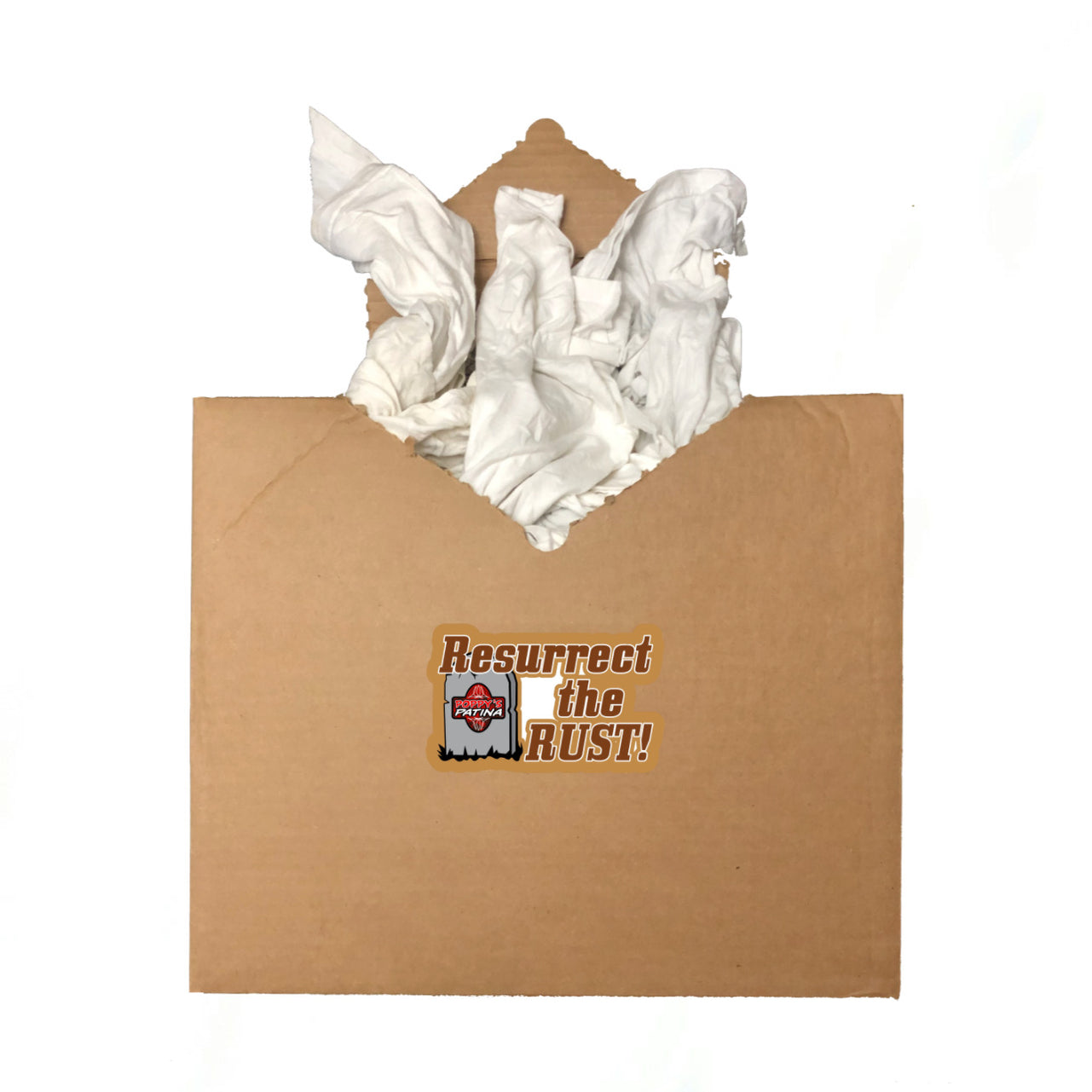 Recycled Knit Wiping Rags (10lb Box) — Poppy's Patina