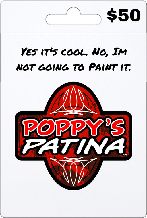 Poppy's Patina Gift Cards