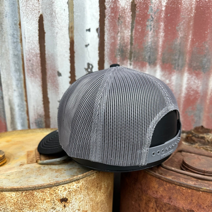“Yes, It Is Cool” Adjustable Trucker Hat (Richardson 112) Black/Dark Gray