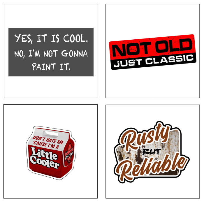 Decal Pack #4 (4 pack)